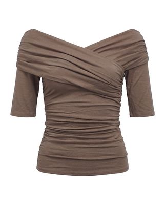 OBJLEVIH 2/4 CROSS OVER TOP NOOS Morel