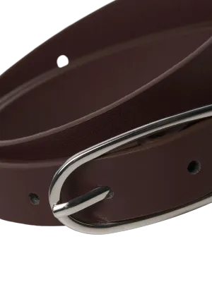 JXJESSICA LEATHER BELT ACC NOOS Winetasting/W. Silve