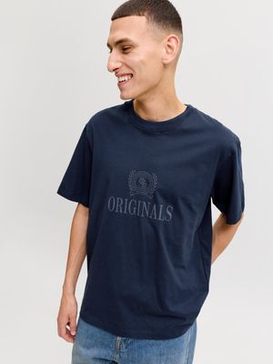 JORFREDERIKSBERG MONOGRAM TEE SS CN SN Sky Captain
