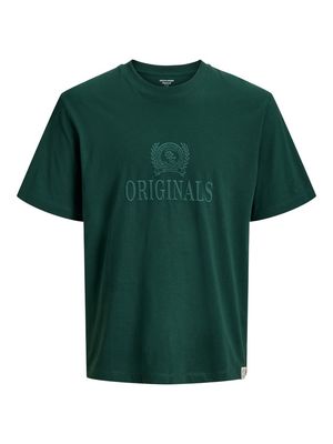 JORFREDERIKSBERG MONOGRAM TEE SS CN SN Pine Grove