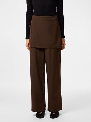 PCJOSSA MW PANTS WVN D2D PP Hot Fudge
