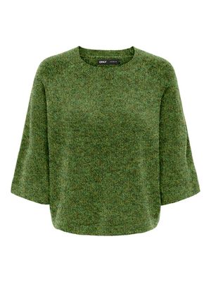 ONLSIMONI 3/4 PULLOVER KNT NOOS Forest Night/MELANGE