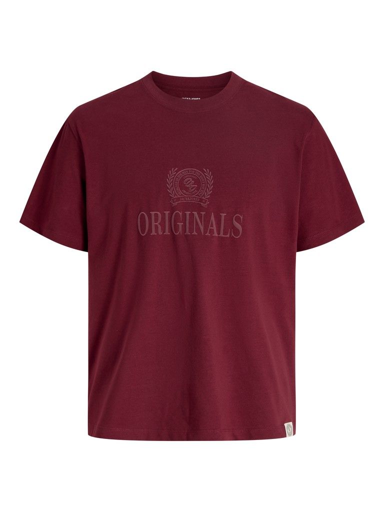 JORFREDERIKSBERG MONOGRAM TEE SS CN SN Chocolate Truffle