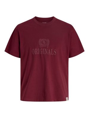 JORFREDERIKSBERG MONOGRAM TEE SS CN SN Chocolate Truffle