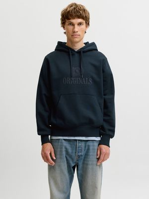 JORFREDERIKSBERG MONOGRAM SWEAT HOOD SN Sky Captain