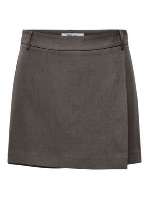 ONLLINDA HW MEL SKORT TLR NOOS Chocolate Torte-MELANGE