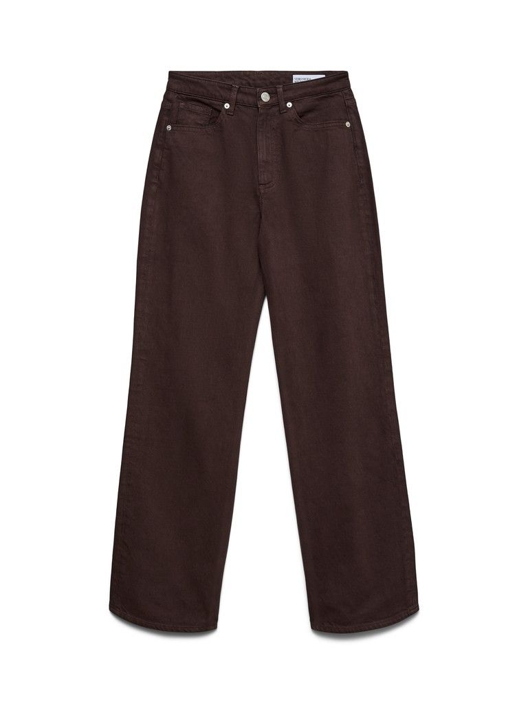 VMTESSA HR WIDE JEANS COLOR GA NOOS Chocolate Torte