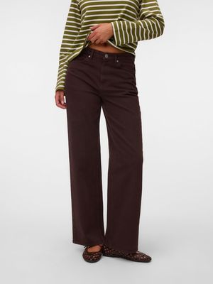 VMTESSA HR WIDE JEANS COLOR GA NOOS Chocolate Torte