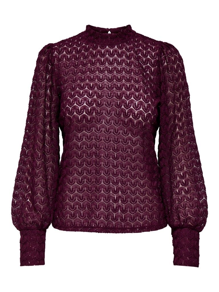 JDYAVERY L/S LACE TOP JRS NOOS Fig