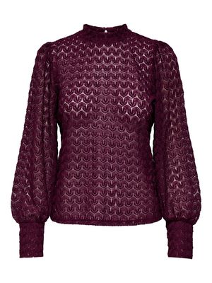 JDYAVERY L/S LACE TOP JRS NOOS Fig