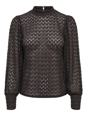 JDYAVERY L/S LACE TOP JRS NOOS Chocolate Torte