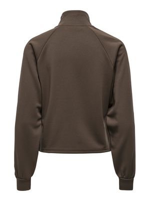 ONLCAYLA ZIP NECK CC SWT Bracken/Nice stripes