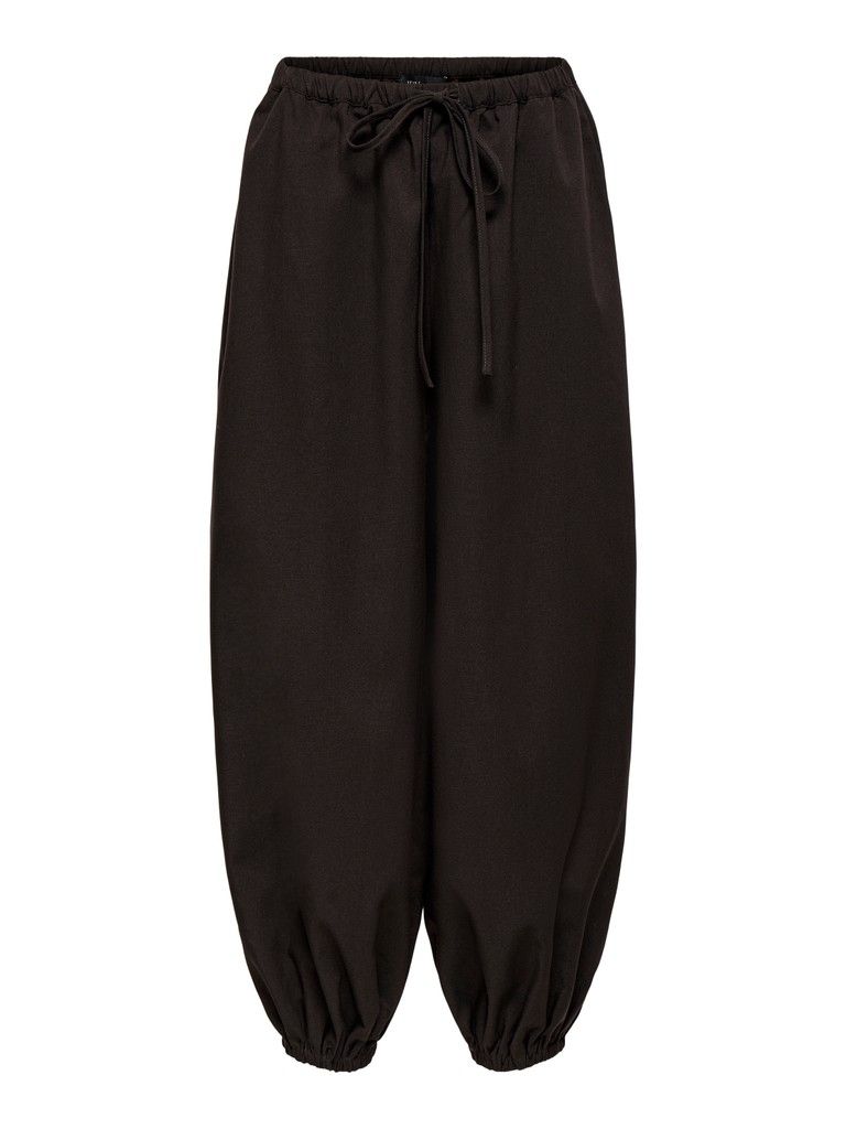 JDYPALOMA MW LOOSE PANT WVN NOOS Chocolate Torte