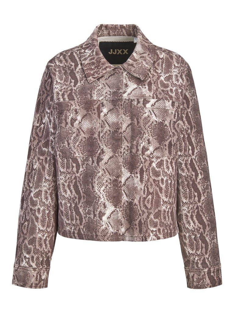JXSARAH AOP OVERSHIRT PNT SN Bracken/Snake