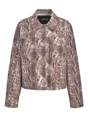 JXSARAH AOP OVERSHIRT PNT SN Bracken/Snake