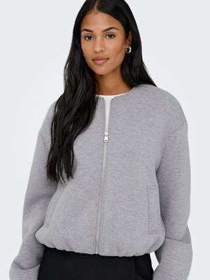 ONLELLIE SCUBA JACKET OTW NOOS Medium Grey