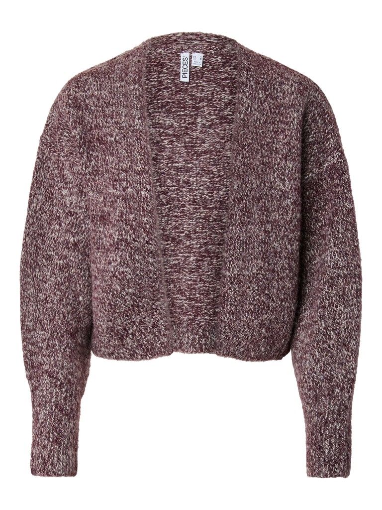 PCSOFTCORE LS KNIT CARDIGAN BC Winetasting/Ambrosia