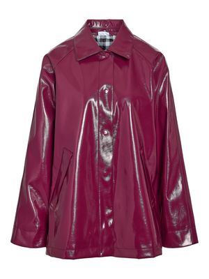 NMSKY VINYL PLEATED JACKET Fig