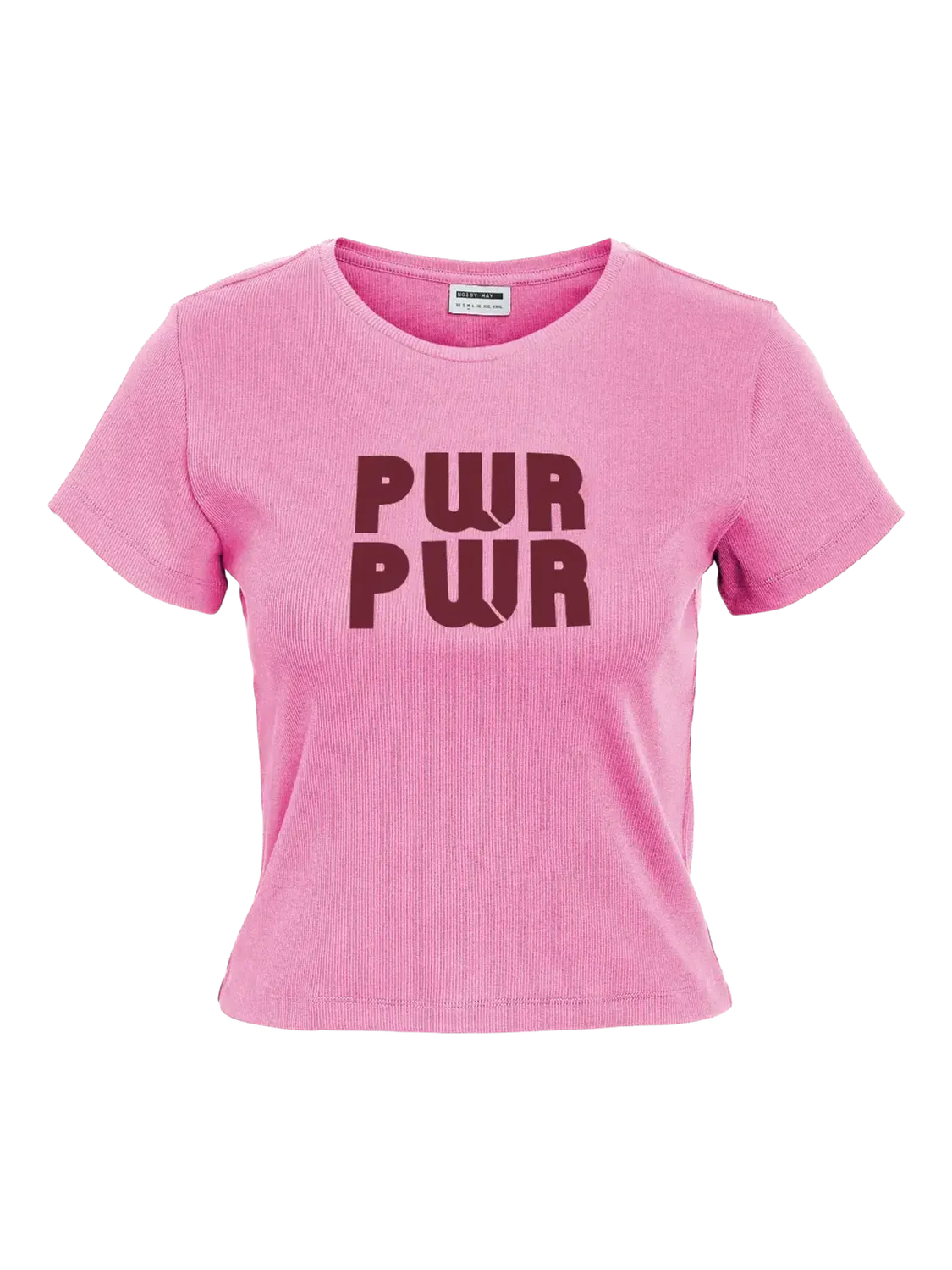 NMJUDY S/S BABY TEE FWD Begonia Pink-TIBETAN RED - RBL