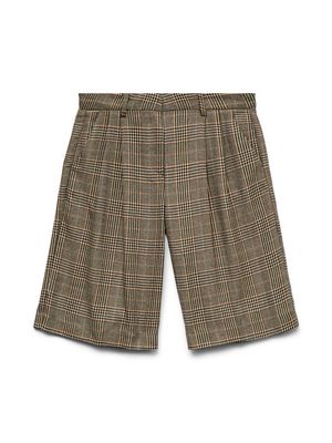 VMSTINA MW BERMUDA CHECK SHORTS Emperador/CHECK AS O