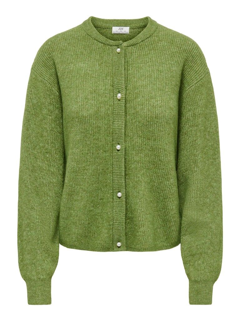 JDYLUMI L/S BUTTON CARDIGA KNT NOOS Cedar Green/MELANGE