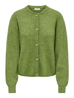 JDYLUMI L/S BUTTON CARDIGA KNT NOOS Cedar Green/MELANGE
