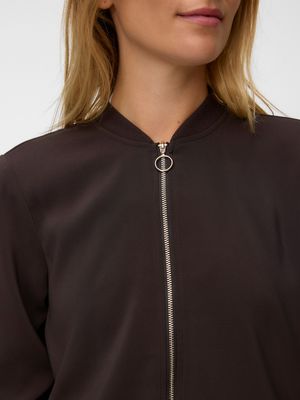 VMCOCO L/S BOMBER NOOS Chocolate Torte-GOLD ZIPPER