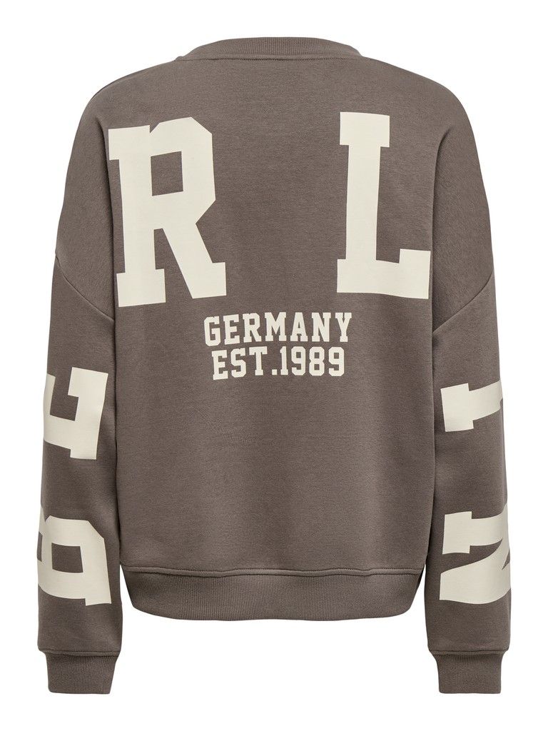 ONLSWEAT L/S BACK/SLEEVE PRINT SWT NOOS Falcon/CREAM BERLIN