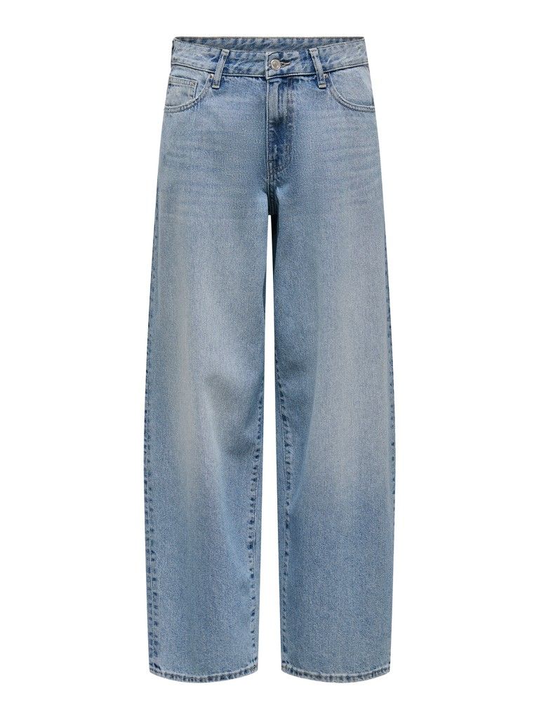 ONLGIORGIA MW BAGGY STR DNM TAI518 NOOS Medium Blue Denim