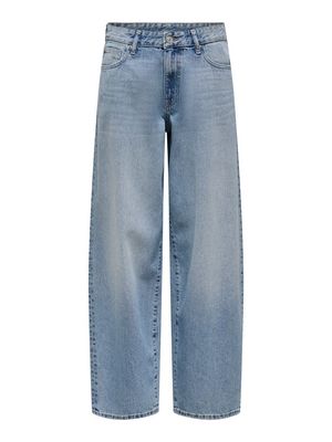 ONLGIORGIA MW BAGGY STR DNM TAI518 NOOS Medium Blue Denim