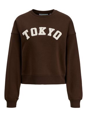 JXTATUM TERRY PATCH CREW SWT Demitasse/TOKYO PATC