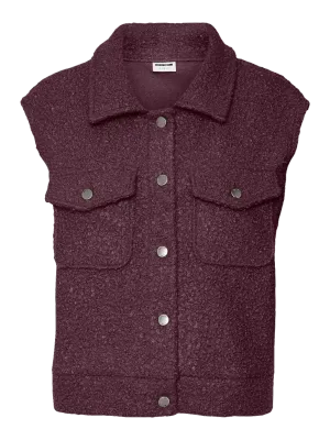 NMHINNY S/L BOUCLE VEST /3 Fig/DARK METAL LOGO