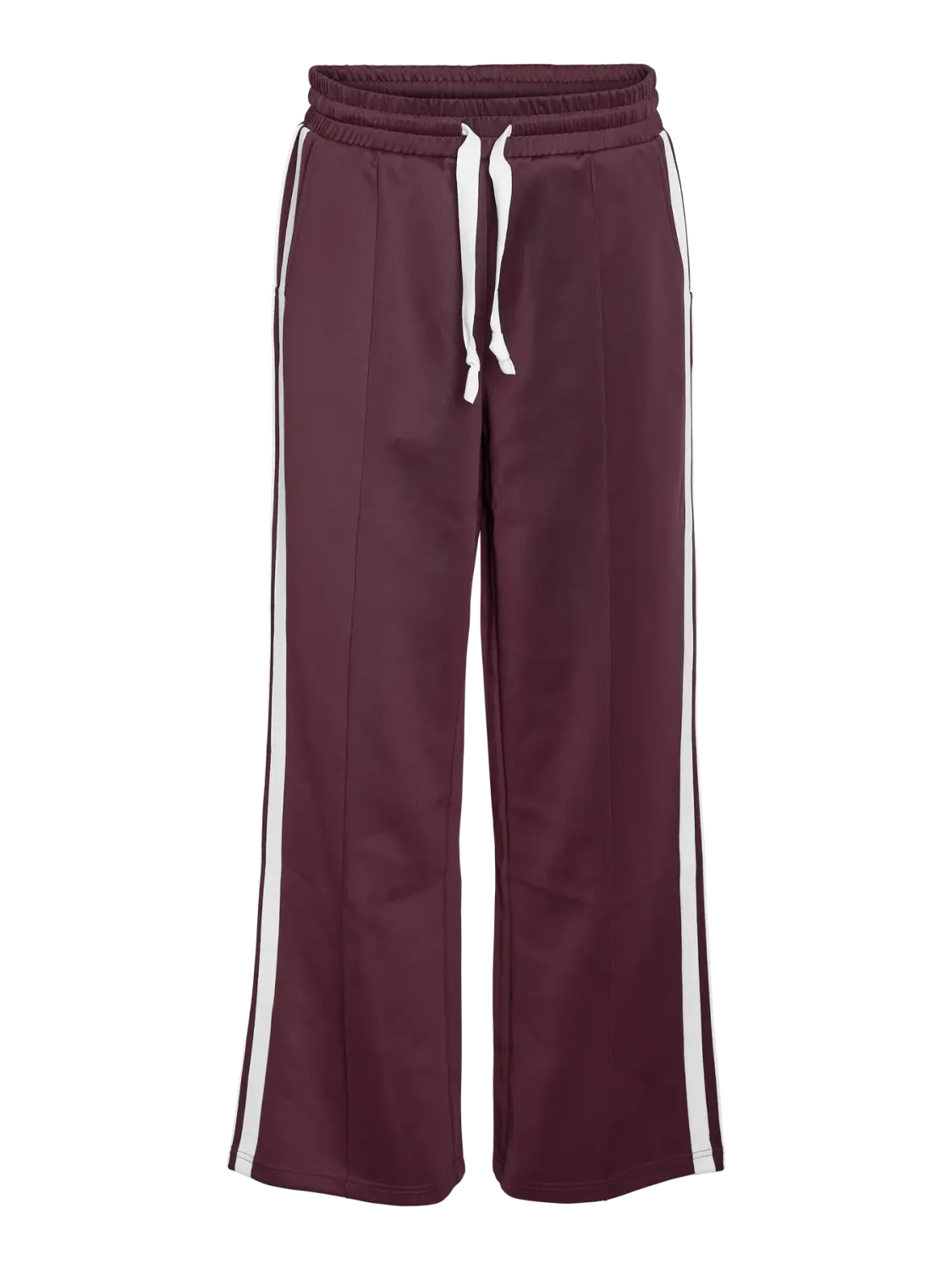 NMJENNA NW SPORTY JOGGER JRS Fig-WHITE STRIPES