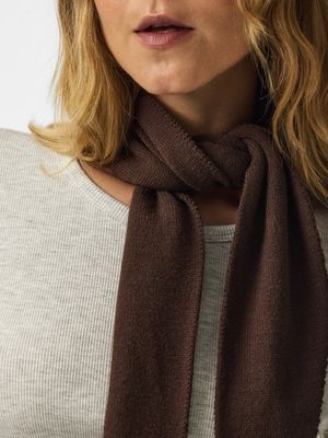 PCKOMMA TRIANGLE SCARF NOOS BC Hot Fudge