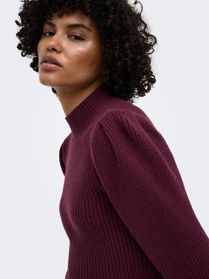 ONLKATIA L/S HIGHNECK PULL KNT NOOS Fig