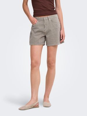 ONLVOX HW STRIPE SHORTS PNT Cloud Dancer/CHOCOLA