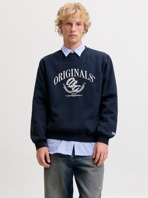 JORFREDERIKSBERG FRONT SWEAT CREW NECK Sky Captain
