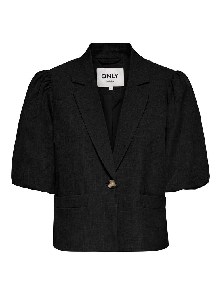 ONLLINDA 2/4 PUFF SHORT BLAZER CC TLR Black