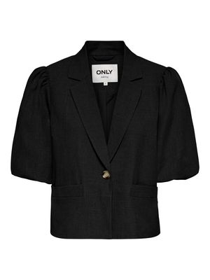 ONLLINDA 2/4 PUFF SHORT BLAZER CC TLR Black