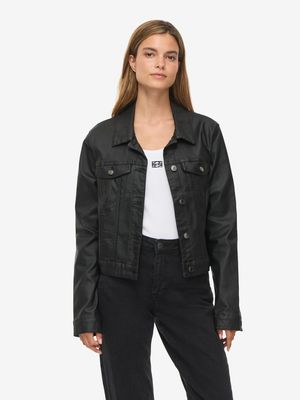 NMCOATED DEBRA LS JACKET NOOS Black