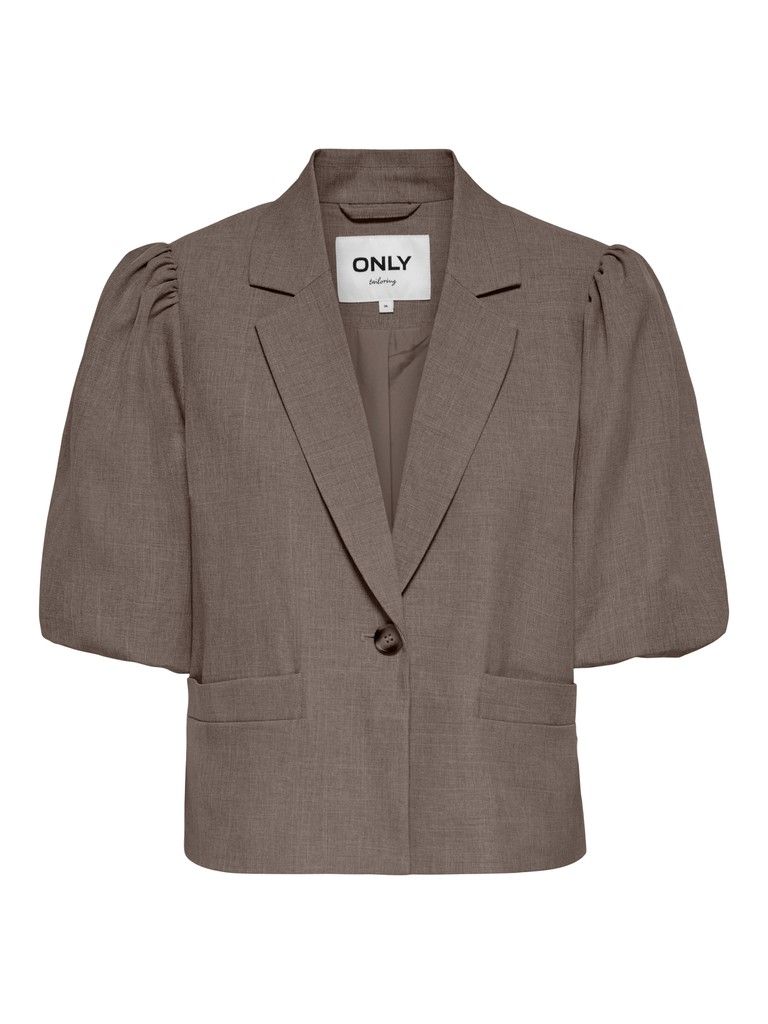 ONLLINDA 2/4 PUFF SHORT BLAZER CC TLR Falcon/Melange
