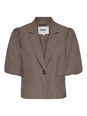 ONLLINDA 2/4 PUFF SHORT BLAZER CC TLR Falcon/Melange