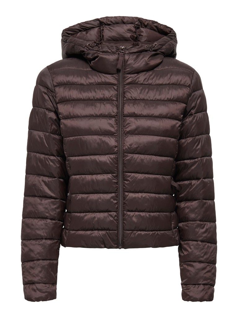 ONLTAHIA LW QUILTED HOOD JKT NOOS OTW Coffee Bean