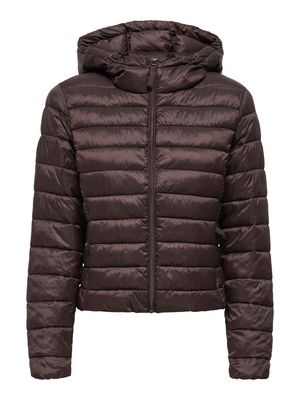 ONLTAHIA LW QUILTED HOOD JKT NOOS OTW Coffee Bean