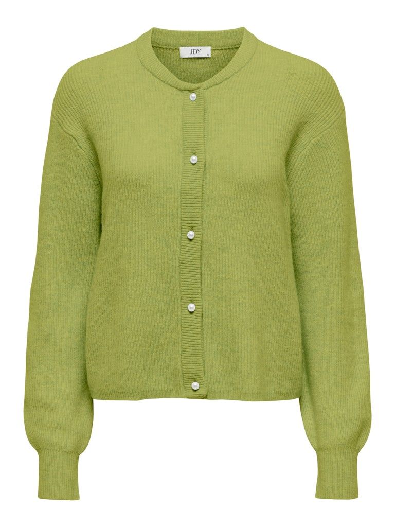 JDYLUMI L/S BUTTON CARDIGA KNT NOOS Fern/MELANGE