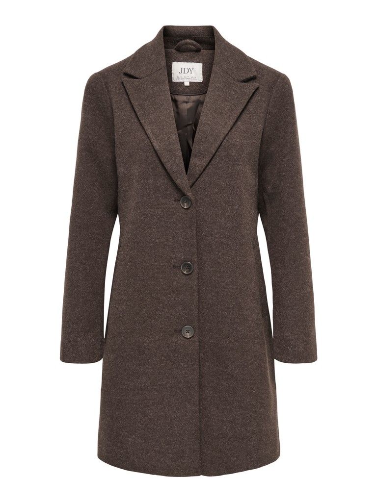 JDYECHO COAT OTW NOOS Chocolate Torte/MELA