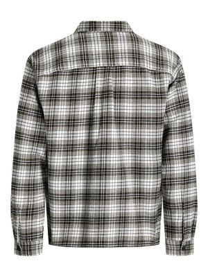 JORFREDERIKSBERG FLANNEL OVERSHIRT LS SN Rosin/CHECKS