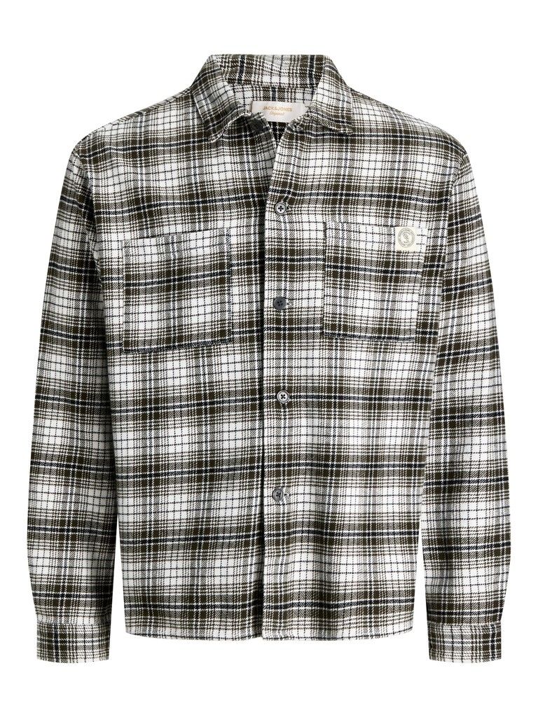 JORFREDERIKSBERG FLANNEL OVERSHIRT LS SN Rosin/CHECKS