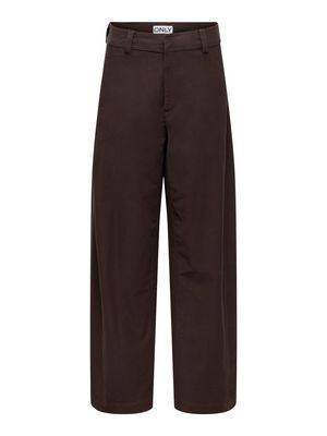 ONLCLAIR MW BARREL PANT PNT NOOS Black Coffee