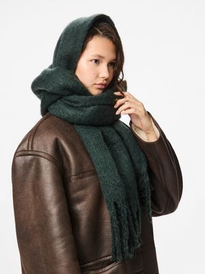 PCNIKITA LONG SCARF NOOS BC Darkest Spruce